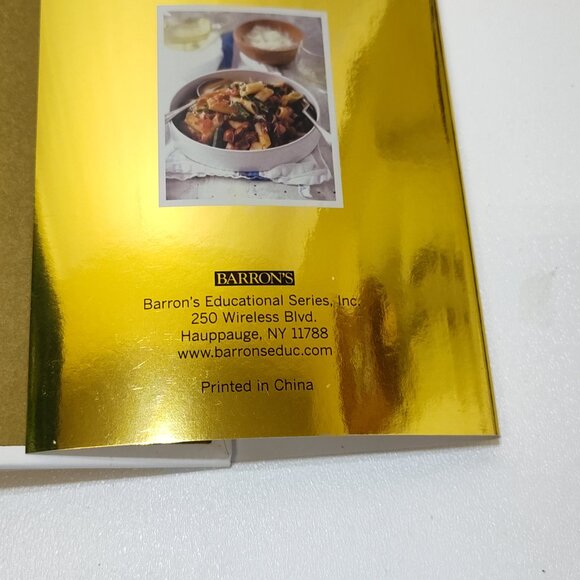 The Golden Book Of Pasta Hardcover Cookbook With Over 250 Recipes By Barrons - Picture 10 of 12